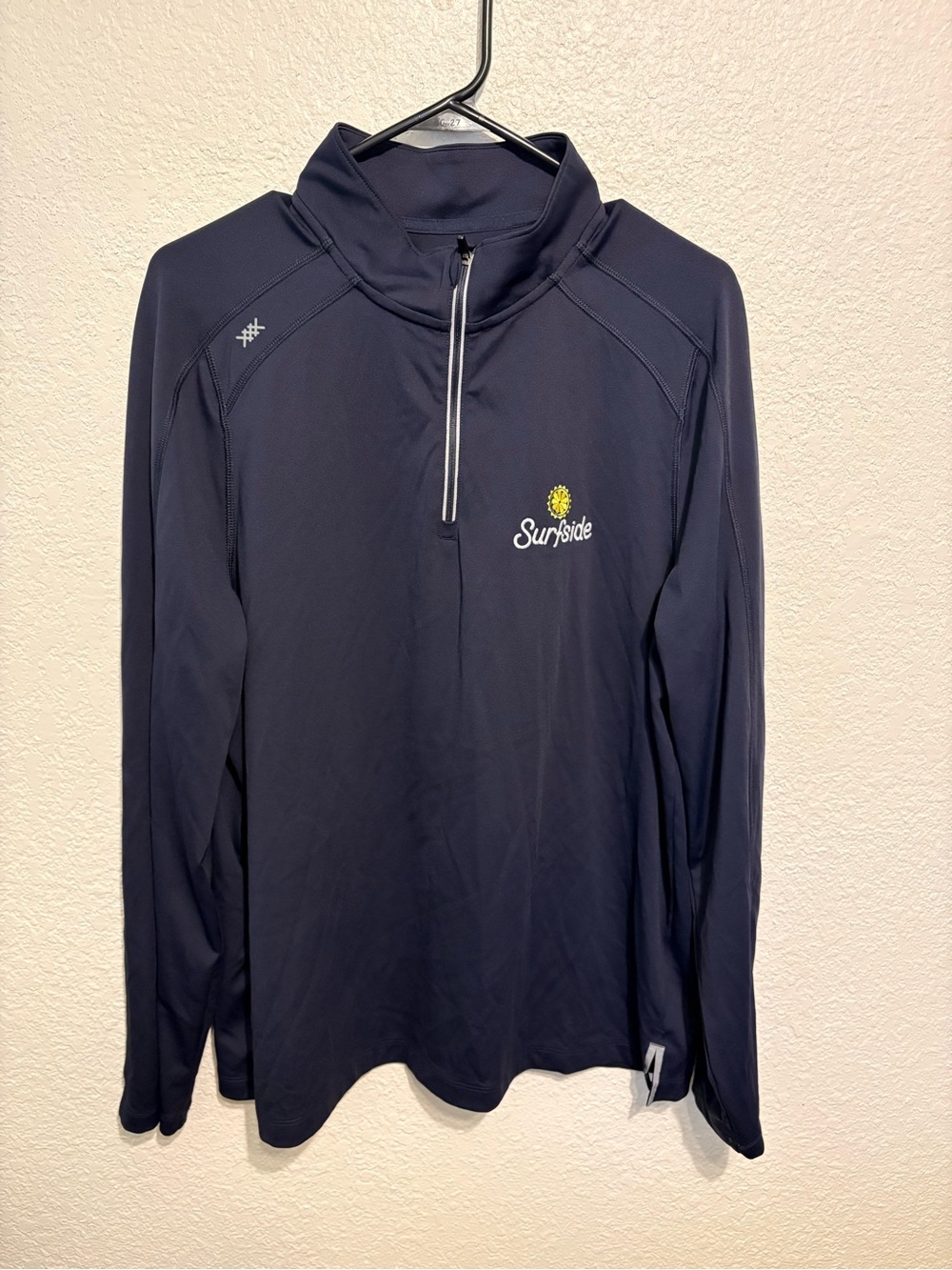 Rhone Navy Performance Quarter-Zip Pullover Size XL